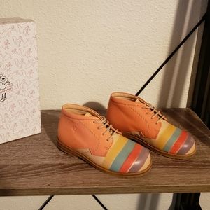 NIB, Nathalie Verlinden Mingus - Pastel Rainbow Stripe, size 25